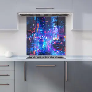 Dante Mercer: 00010 Premium Glass Kitchen Splashback W600mm x H600mm