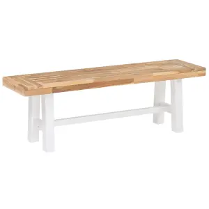 Garden Bench SCANIA Acacia Wood White