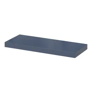 GoodHome Cusko Deep blue Rectangular Floating shelf (L)60cm x (D)23.5cm