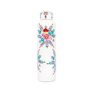 BillyCan Hand-Painted Picnic Water Bottle - 875ml - Cotton Pansy