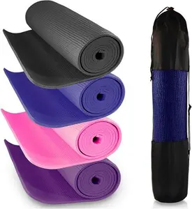 Yoga Mat Gym Fitness Exercise Eco Friendly Foam 6mm Non Slip Pilates