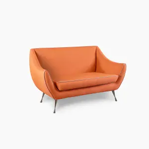 Emelda Grace Rita Small Sofa - Orange