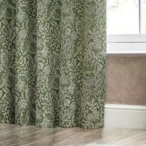 Wylder Nature Bali Botanical Jacquard Eyelet Curtains