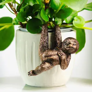 Garden Plant Pot Hanger - Sloth