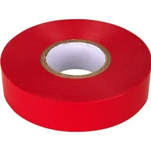 PVC INSULATING TAPE 19X20M RED