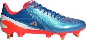 Adidas Adults Adizero RS15 Pro Rugby Boots - Blue 7.5