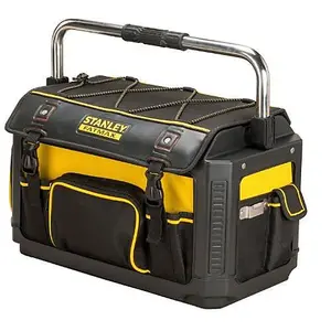 Stanley STA179213 Fatmax 1-79-213 Plastic Fabric Tote Toolbag 20 inch with Cover