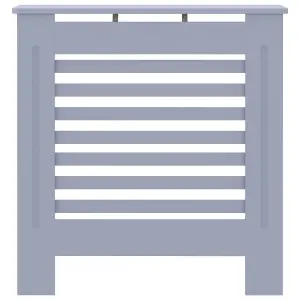 Berkfield MDF Radiator Cover Grey 78 cm