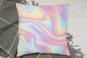 Colorful marble (Cushion) / 45cm x 45cm