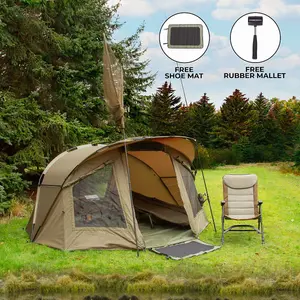 Green Fishing Bivvy Two Person Tent