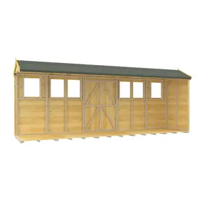 DIY Sheds 4x18 Apex Summer Shed