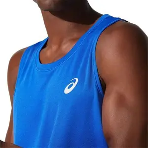 ASICS Core Singlet | Running Tank Tops | Men | Blue | Size: XL