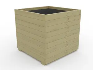 WoodyBloom1 Wooden Planter, 900x900x801