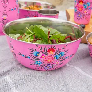 BillyCan - Picnic Bowl Set - Raspberry Pansy - 3pc