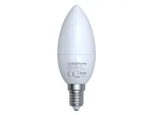 Link2Home 4.5w SES WIFI Dimmable LED Smart Candle