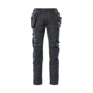 Mascot Unique Lightweight Trousers with Holster Pockets (Black)  (34.5) (Leg Length - Long)