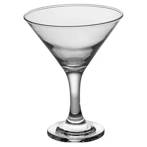 Queensway Home & Dining 190ml 35Pcs Bistro Martini Cocktail Glasses Saucers