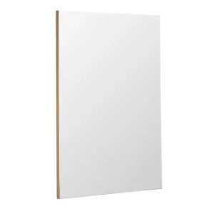 Yearn Minimal Wall mirror Gold 100x70cm