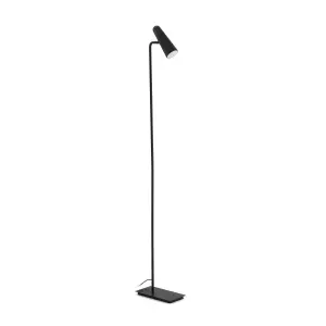 Luminosa Lao LED 1 Light Adjustable Floor Lamp Black