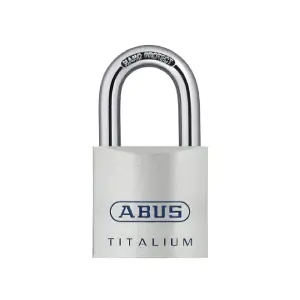 ABUS Mechanical 80TI/50mm TITALIUM™ Padlock Carded