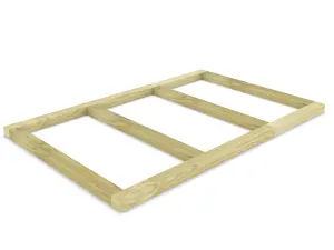 Wooden shed bases 6x4 (W-180cm x D-118cm), made of 38mm x 63mm