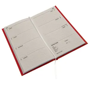 Manchester United FC 2024 Diary Red (One Size)