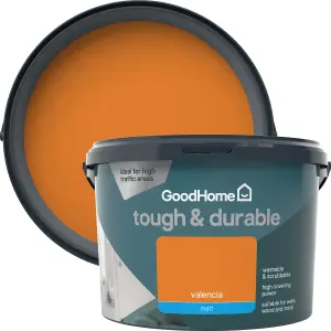 GoodHome Durable Valencia Matt Emulsion paint, 2.5L