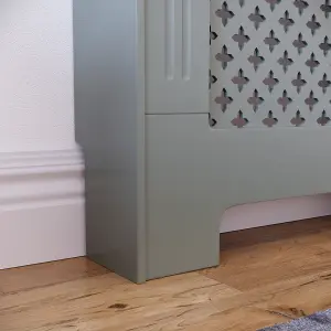 Vida Designs Oxford Small Grey Radiator Cover