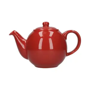 London Pottery Globe Solid Colour Teapot White / 1.2 L