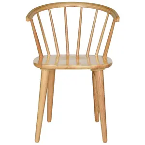 Baek Solid Wood Dining Chair (Set of 2) Natural