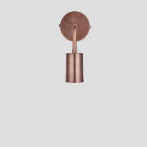 Industville Sleek Edison Wall Light, Copper