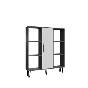 Decorotika Peoria 6 Shelves and a  Cabinet Bookcase