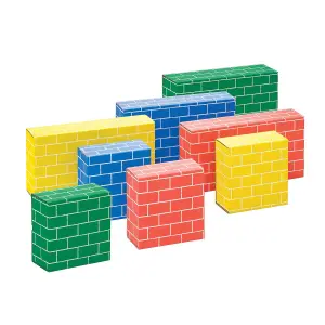 BANKERS BOX At Play Cardboard Building Blocks Pack of 40