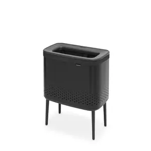 Brabantia Bo 60 Litre Laundry Bin Matt Black