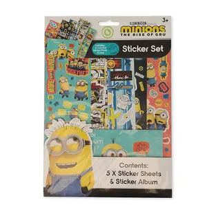 Minions: The Rise Of Gru Characters Stickers Set Multicoloured (One Size)