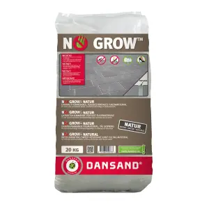 Weed Free Paving Sand Polymeric Weed Killer Inhibitor 20kg Natural Paving Grout Dansand - FREE DELIVERY INCLUDED