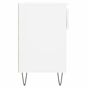 Berkfield Shoe Cabinet White 70x36x60 cm Engineered Wood