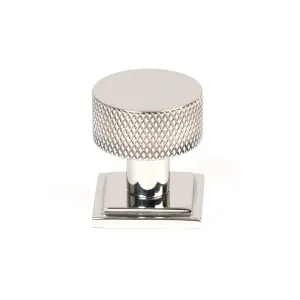 From The Anvil Polished SS (304) Brompton Cabinet Knob - 25mm (Square)