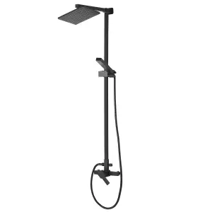 Mixer Shower Set with Rainshower TAGBO Black