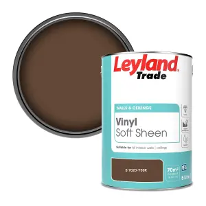 Leyland Trade Vinyl Soft Sheen Walls & Ceilings Emulsion Paint (S 7020-Y50R) - 5L