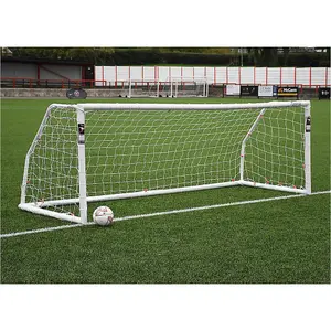 12 x 4 Feet Match Approved Football Goal Posts & Net - All Weather Outdoor Rated