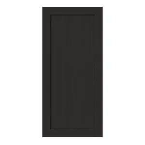 GoodHome Verbena Matt charcoal Shaker 70:30 Larder Cabinet door (W)600mm (H)1287mm (T)20mm