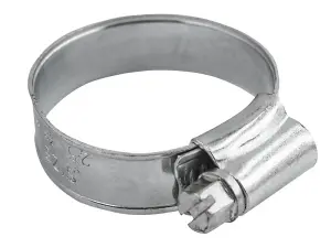 Faithfull LDA 11.7MM 1 Stainless Steel Hose Clip 25 - 35mm FAIHC1SSB