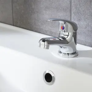 Arborg Chrome effect Basin Mixer Tap