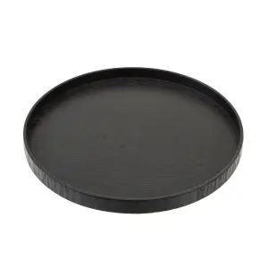 Maison by Premier Medium Black Fir Wood Tray