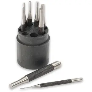 Axminster Workshop 8 Piece Parallel Pin Punch Set