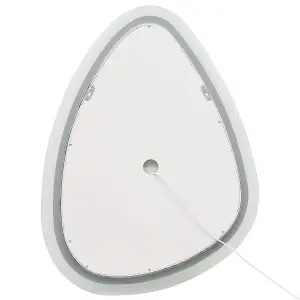 LED Bathroom Mirror BETHUNE Silver