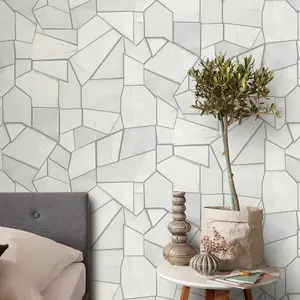 Erismann Mosaique Textured Vinyl Wallpaper