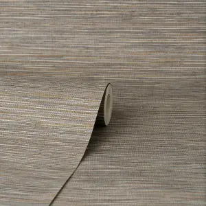 Crown Fusion Plain Stone Grey Wallpaper M1767