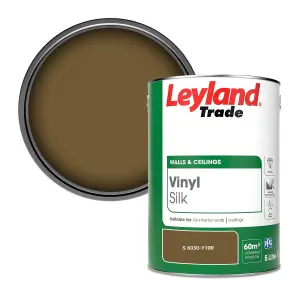 Leyland Trade Vinyl Silk Walls & Ceilings Emulsion Paint (S 6030-Y10R) - 5L